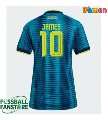 Kolumbien James Rodriguez #10 Replik Auswärtstrikot Damen WM 2026 Kurzarm